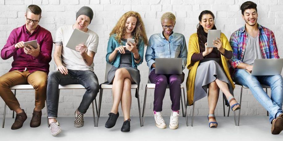 millennials on social media