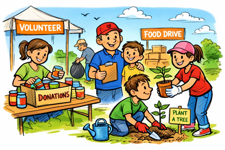 Volunteering makes you feel good