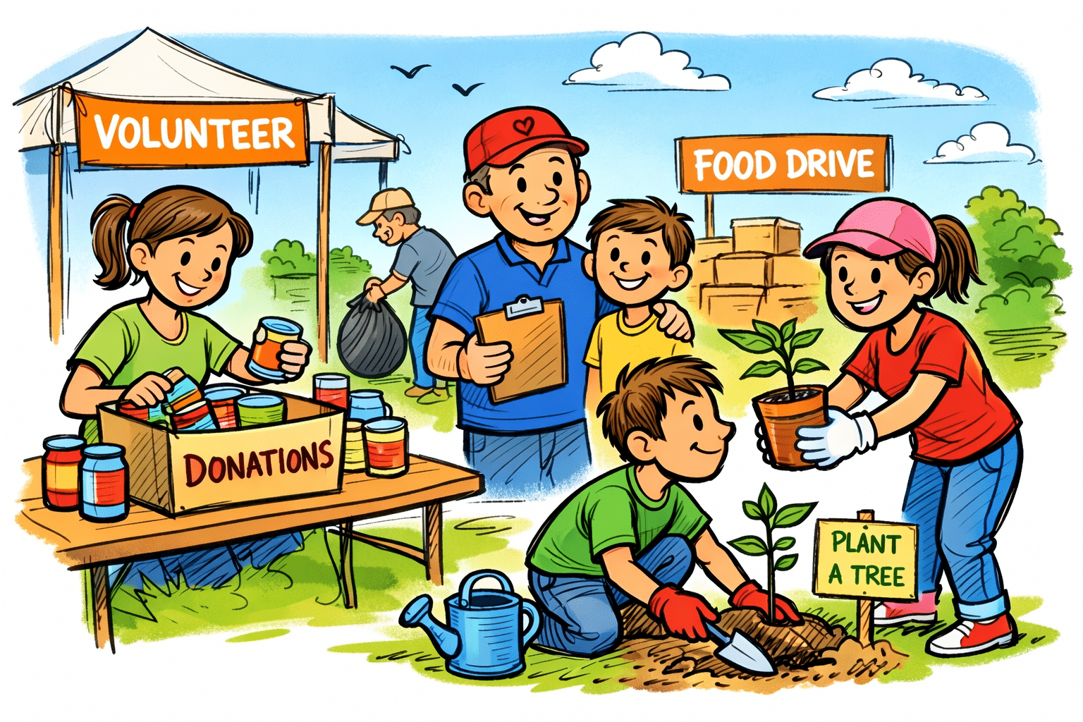 Volunteering makes you feel good