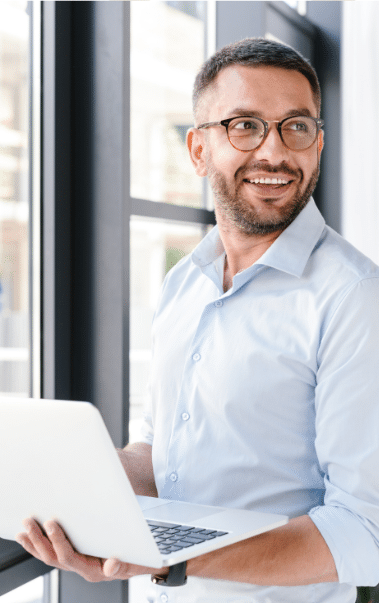 Man in Office