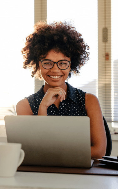 Woman in Office